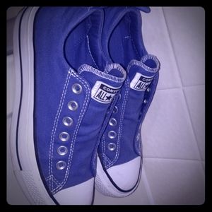 Converse slip on platforms size 7 worn once